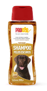 Shampoo para perros con pelos oscuros negro o marron