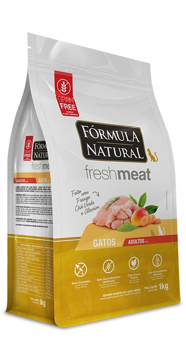 Fórmula Natural Fresh Meat Gatos Adultos Grain Free