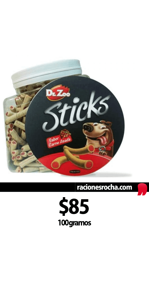 Dr. Zoo Sticks 100 gramos