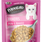 7908320400032 Primogato Prem Sache Filhotes Peru E Frango 85g Frente