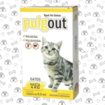 Pipeta Pulgout Gato Hasta 4kg